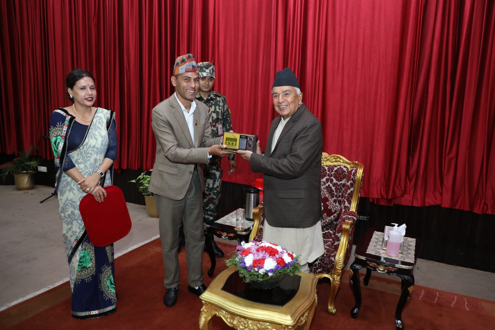 Meeting and Discussion with the Honorable President of Nepal, Mr. Ramchandra Paudel