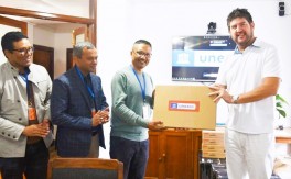 UNESCO Provides Equipment Support for Community Radios Damaged by Earthquakes