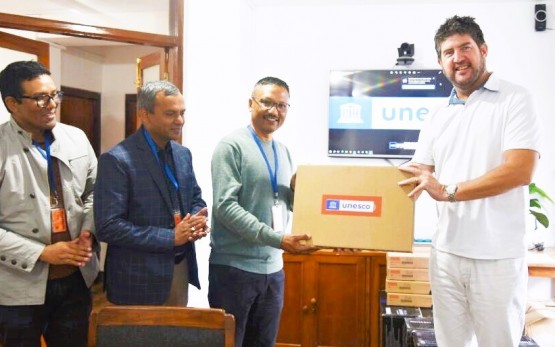 UNESCO Provides Equipment Support for Community Radios Damaged by Earthquakes