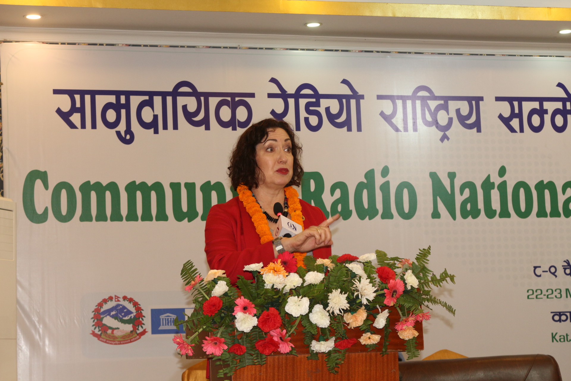 Community Radio National Conference & 17th AGM, Remarks from, Asia Pacific Broadcasting Union (ABU), Head of Radio, Ms.Olya Booyar